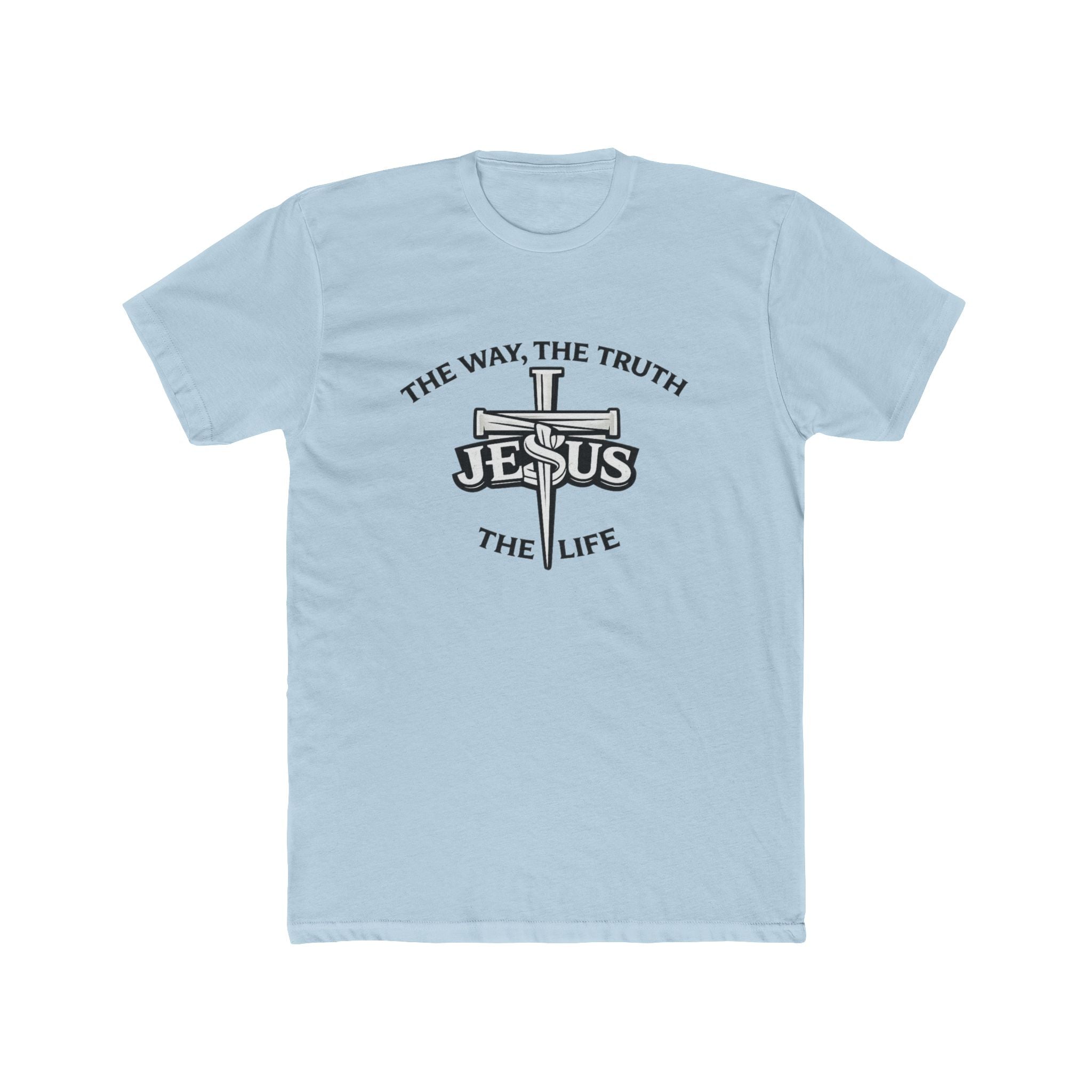 Jesus Cross Circle Tee | The Way The Truth The Life Christian Shirt