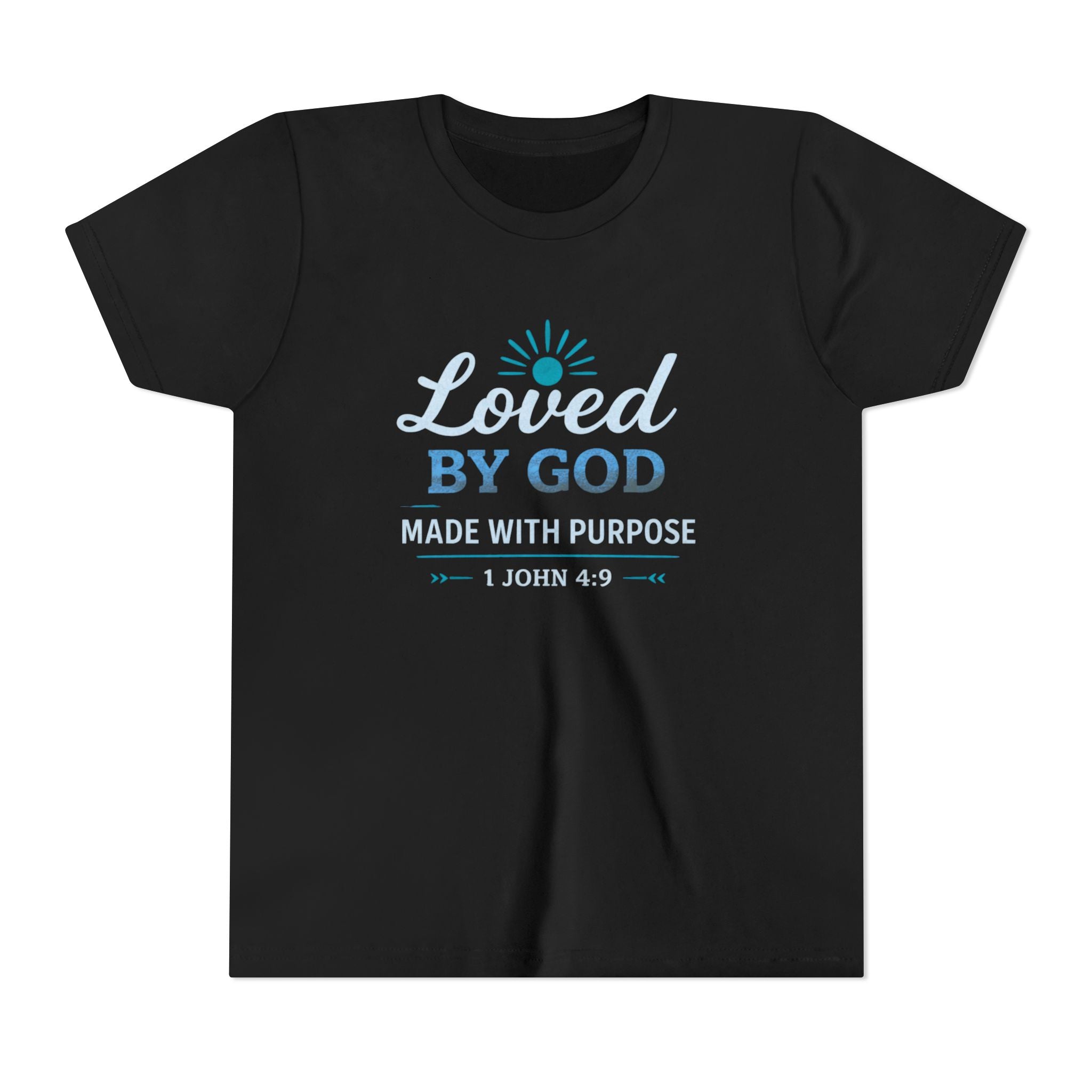 Boys Youth Short Sleeve Tee "Loved By God"