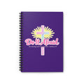 Spiral Notebook — "Do It Afraid" Christian Journal (Joshua 1:9)
