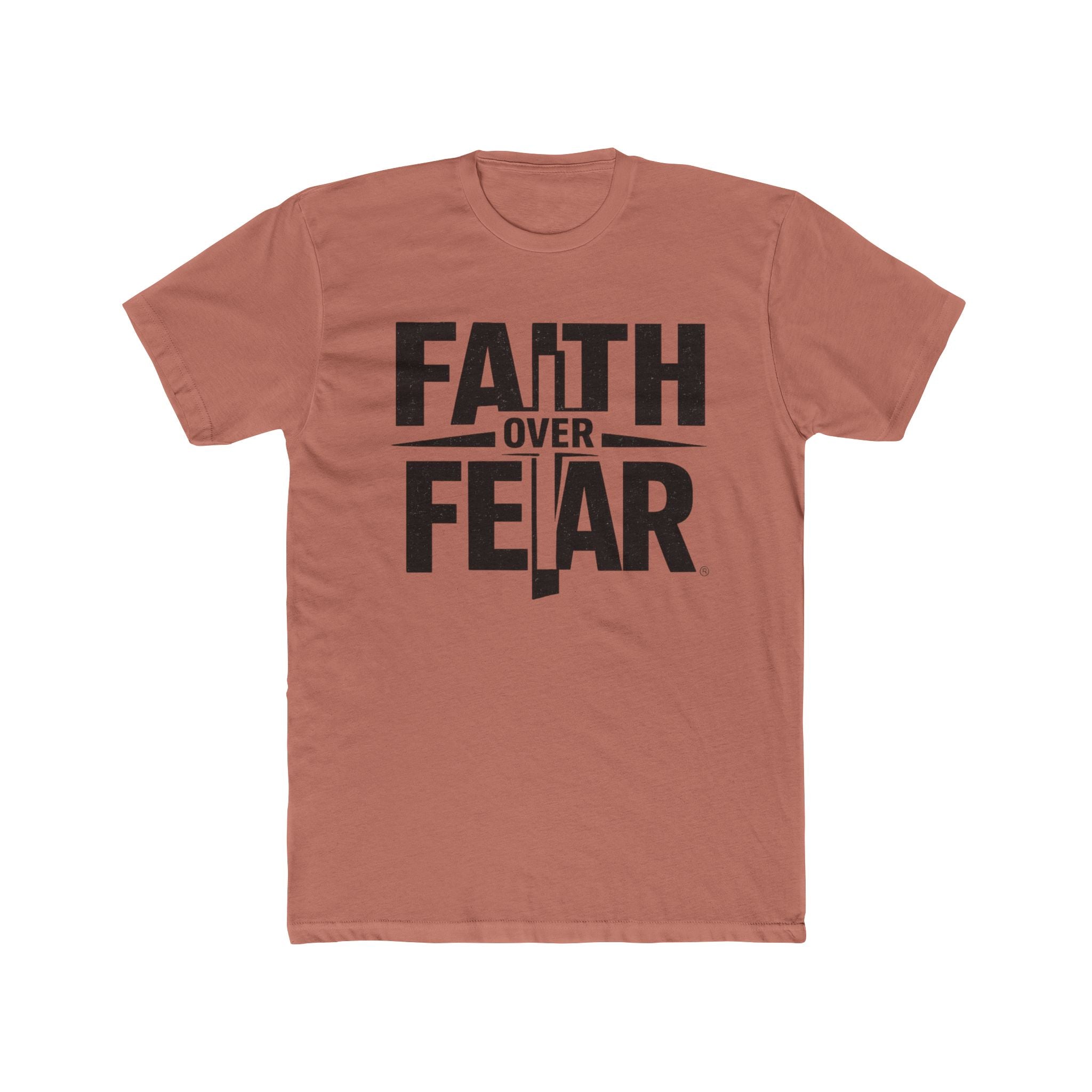 Faith Over Fear T-Shirt — Inspirational Christian Tee