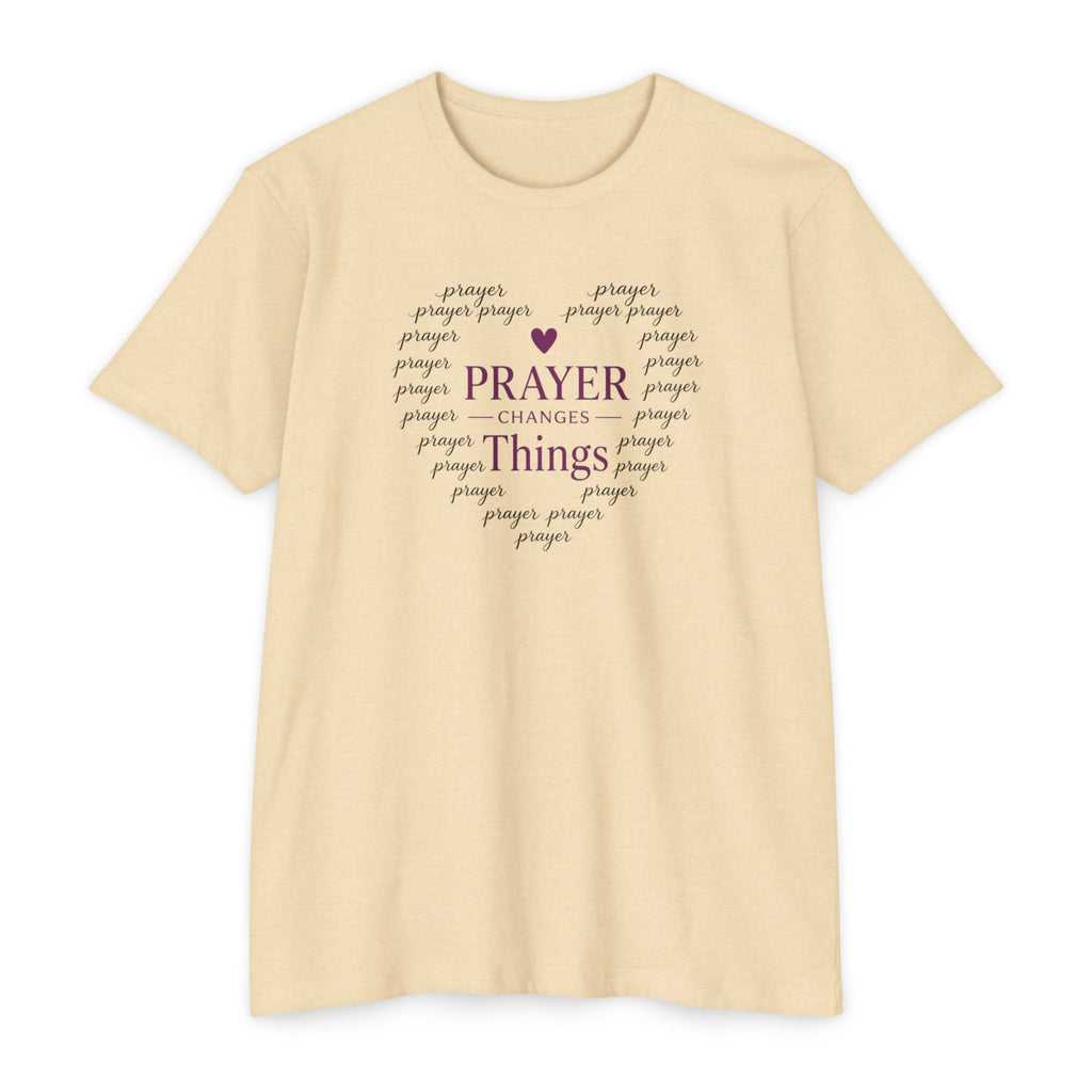Womens Prayer Changes Things T-Shirt