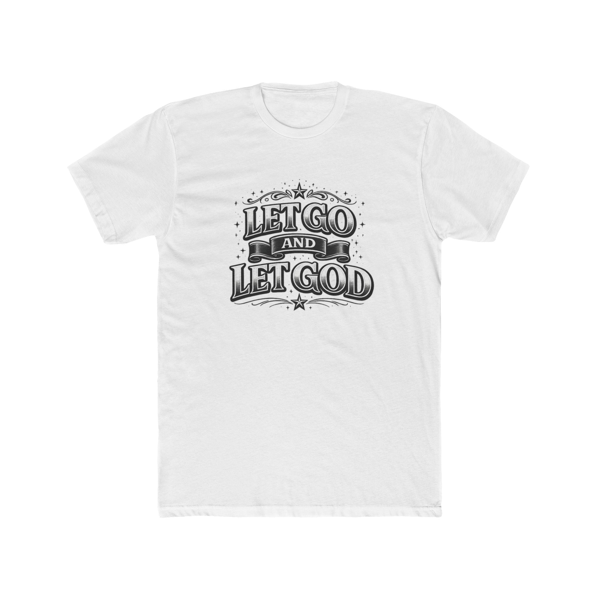 Let Go and Let God Tee Christian T-shirt Faith Inspired| Wearing your Faith