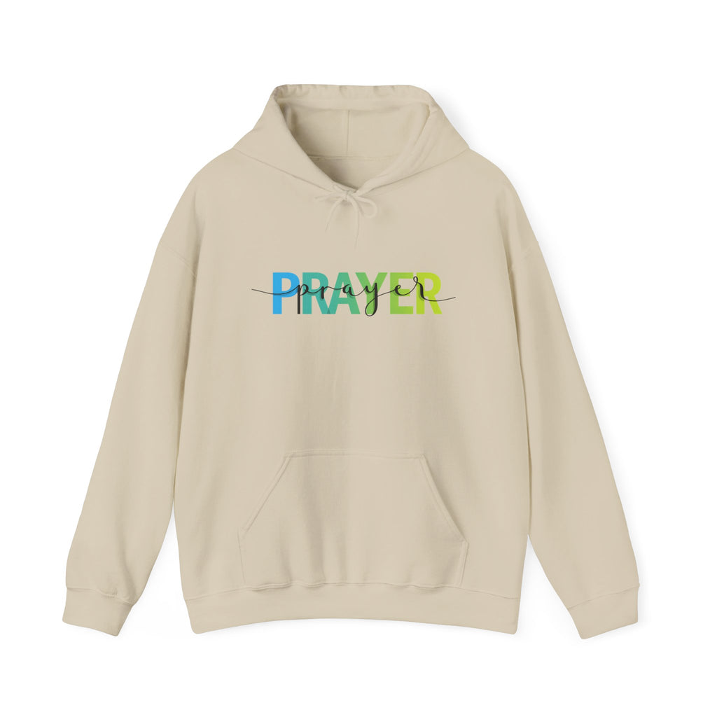 Prayer Hoodie — Peaceful Gradient Faith Pullover