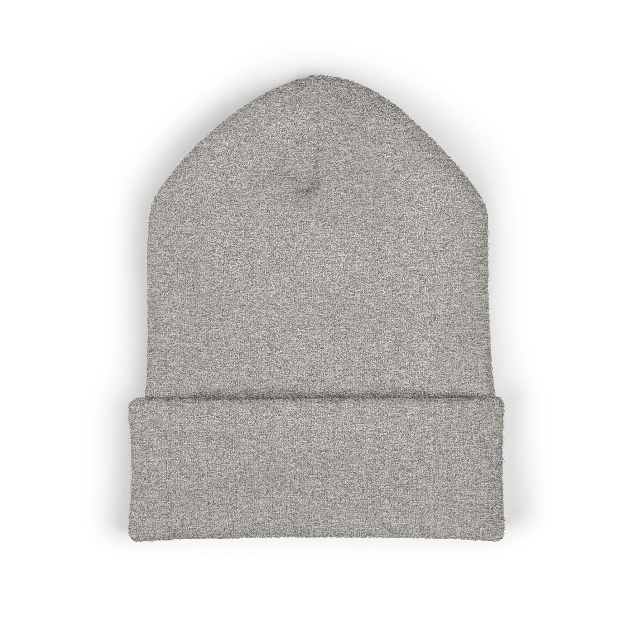 Embroidered Classic Cuffed Beanie — Minimal Script Logo