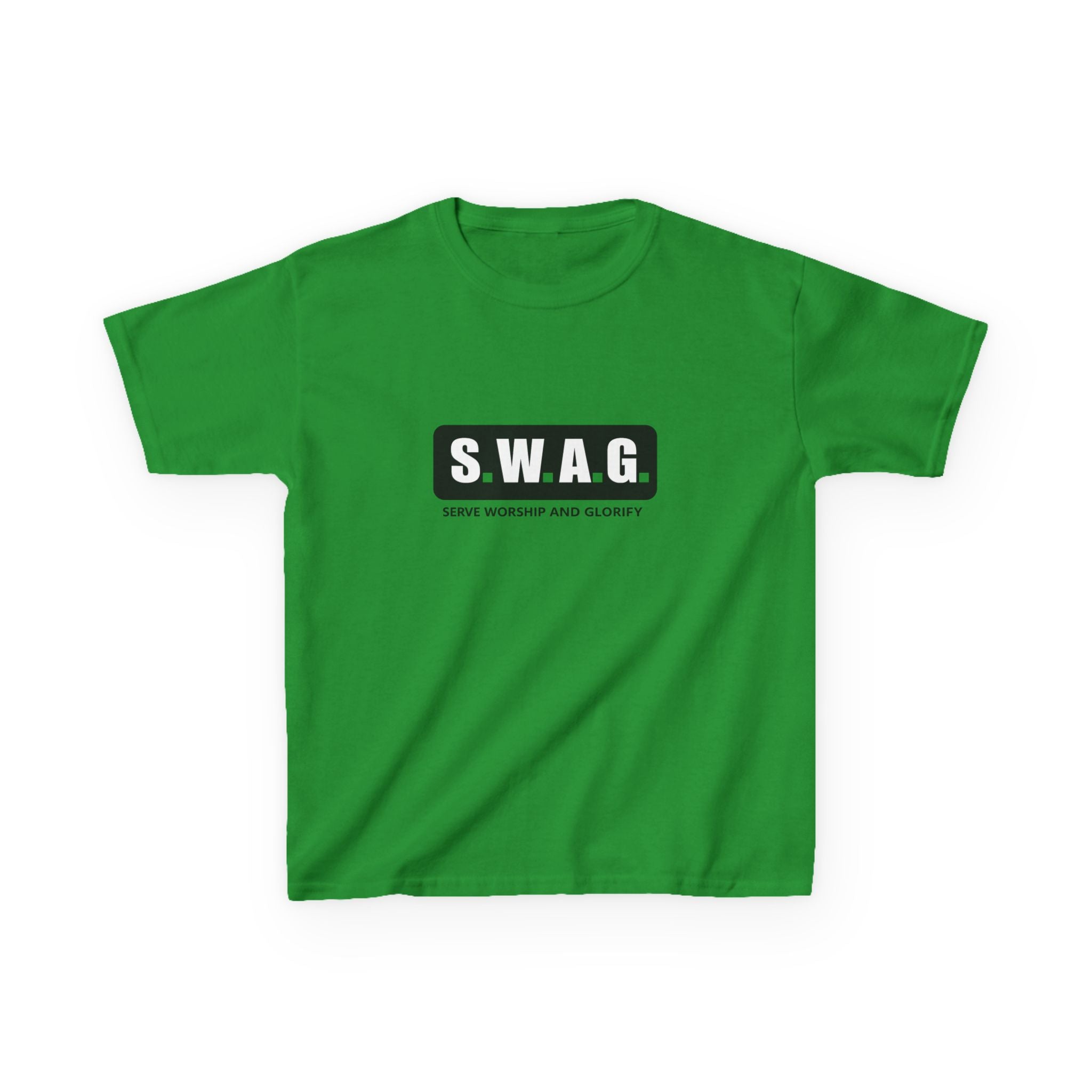 Girls Tee S.W.A.G. (Smile, Work, And Grow) Graphic Shirt