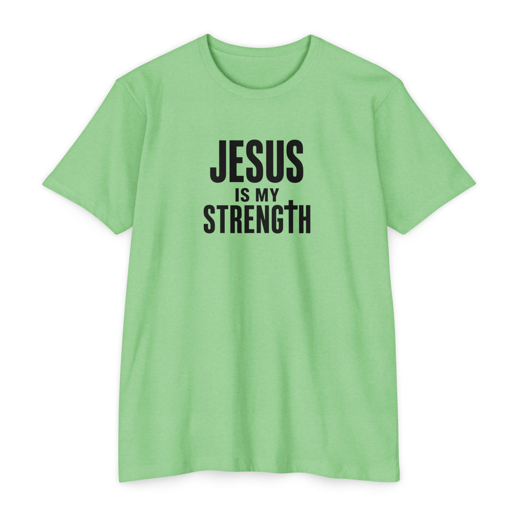 Womens Jesus Is My Strength T-Shirt