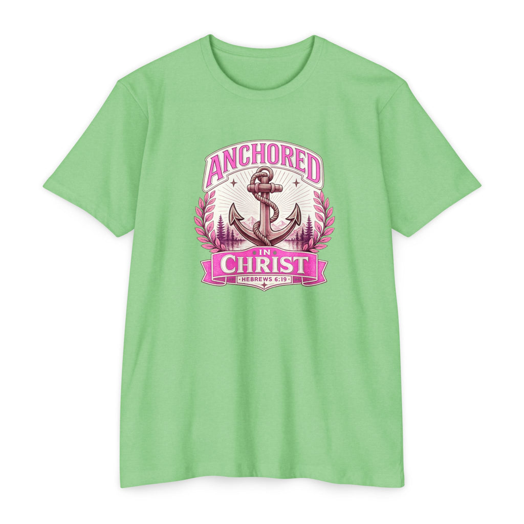 Women Anchored in Christ Anchor Graphic T-shirt