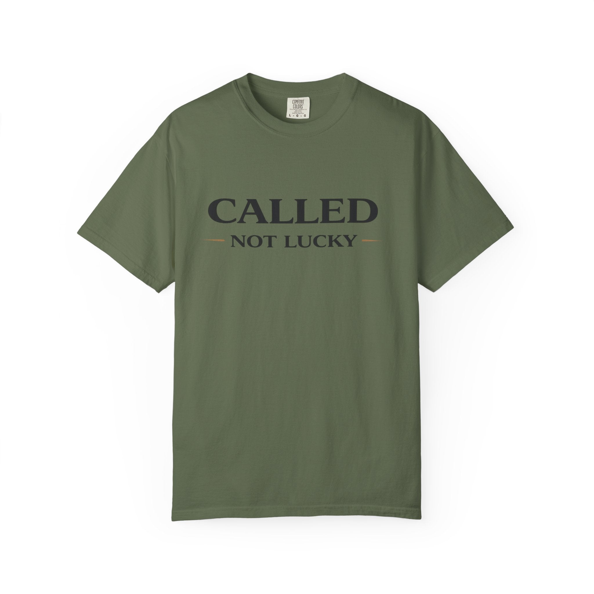 Called Not Lucky T-Shirt — Faith-Inspired Graphic Tee