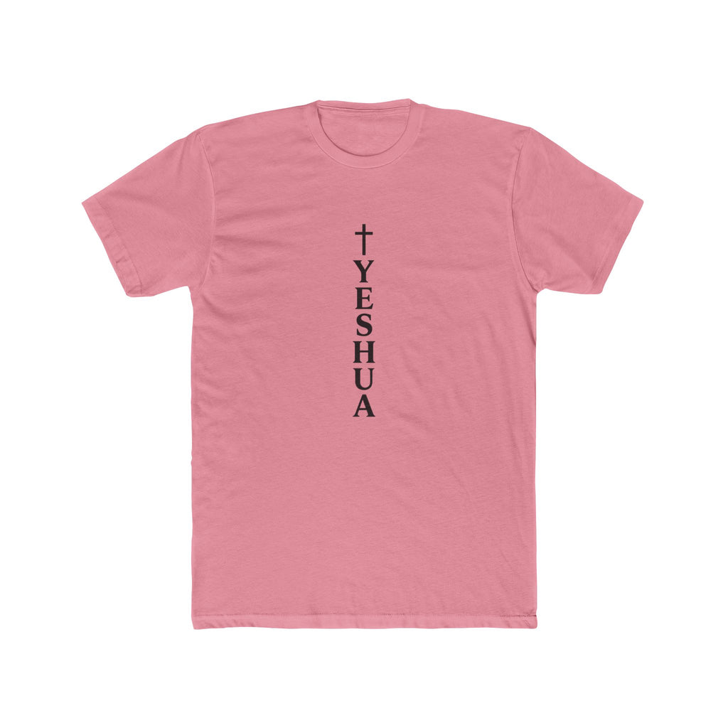 Yeshua Vertical Cross Tee | Christian Faith Shirt
