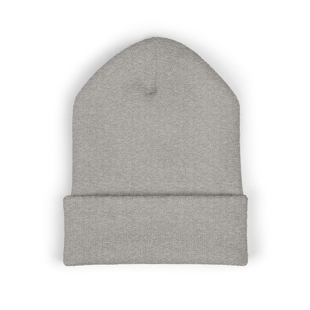 Embroidered 'Jesus Is My Strength' Cuffed Beanie