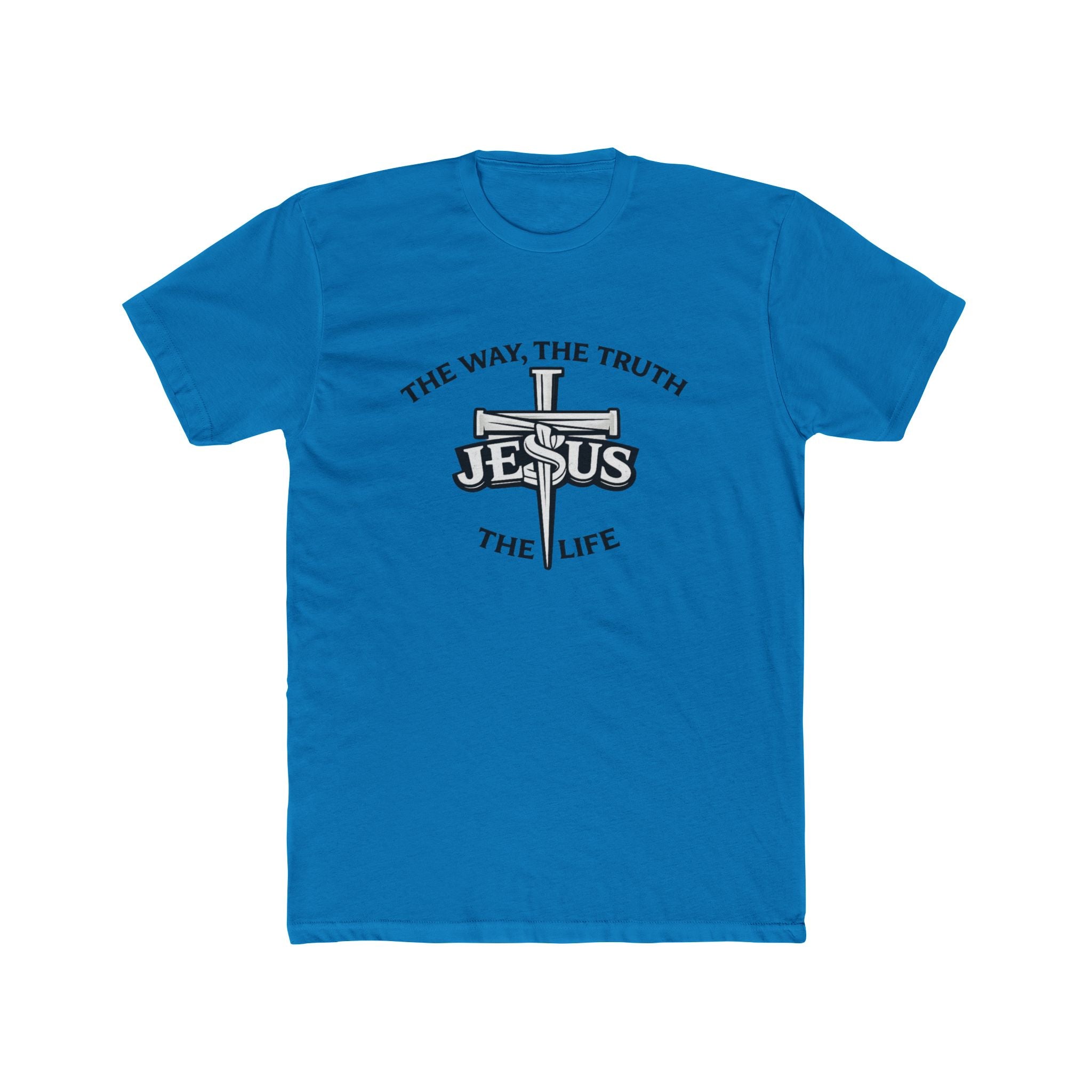 Jesus Cross Circle Tee | The Way The Truth The Life Christian Shirt