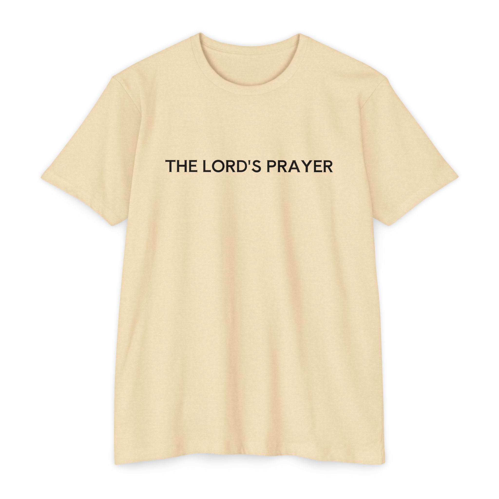 Womens Lord's Prayer T-shirt | Christian Tee