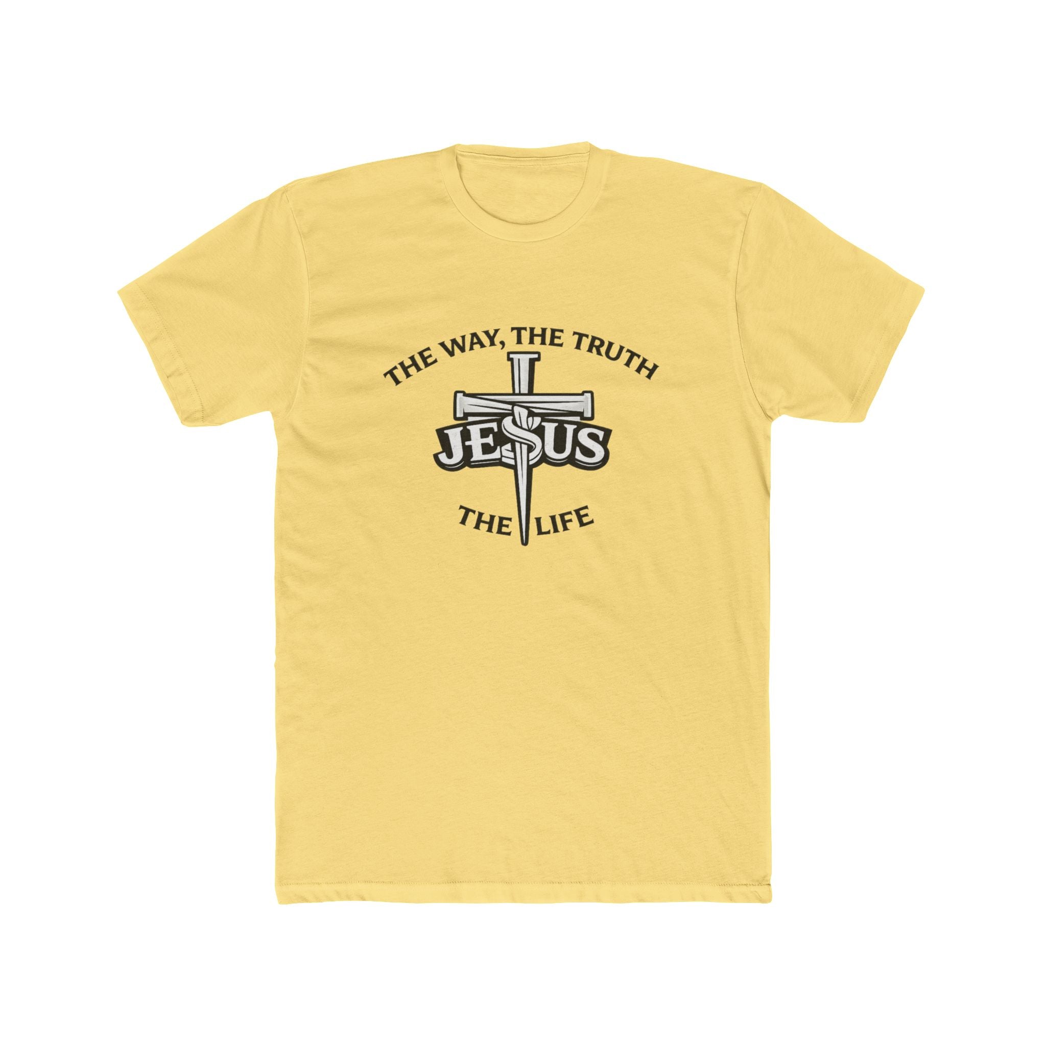 Jesus Cross Circle Tee | The Way The Truth The Life Christian Shirt