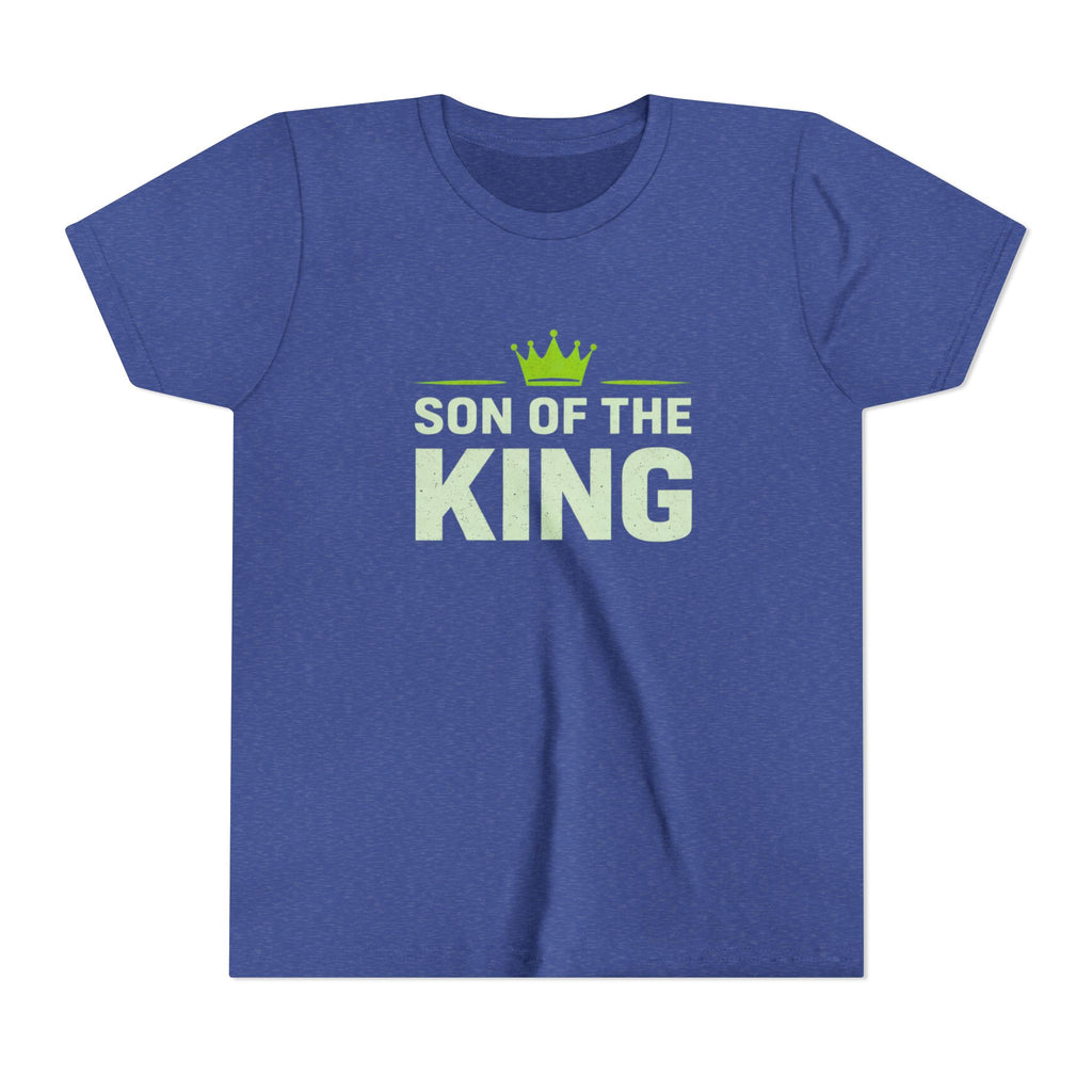 Boys Youth Tee - "Son of the King" Crown Graphic