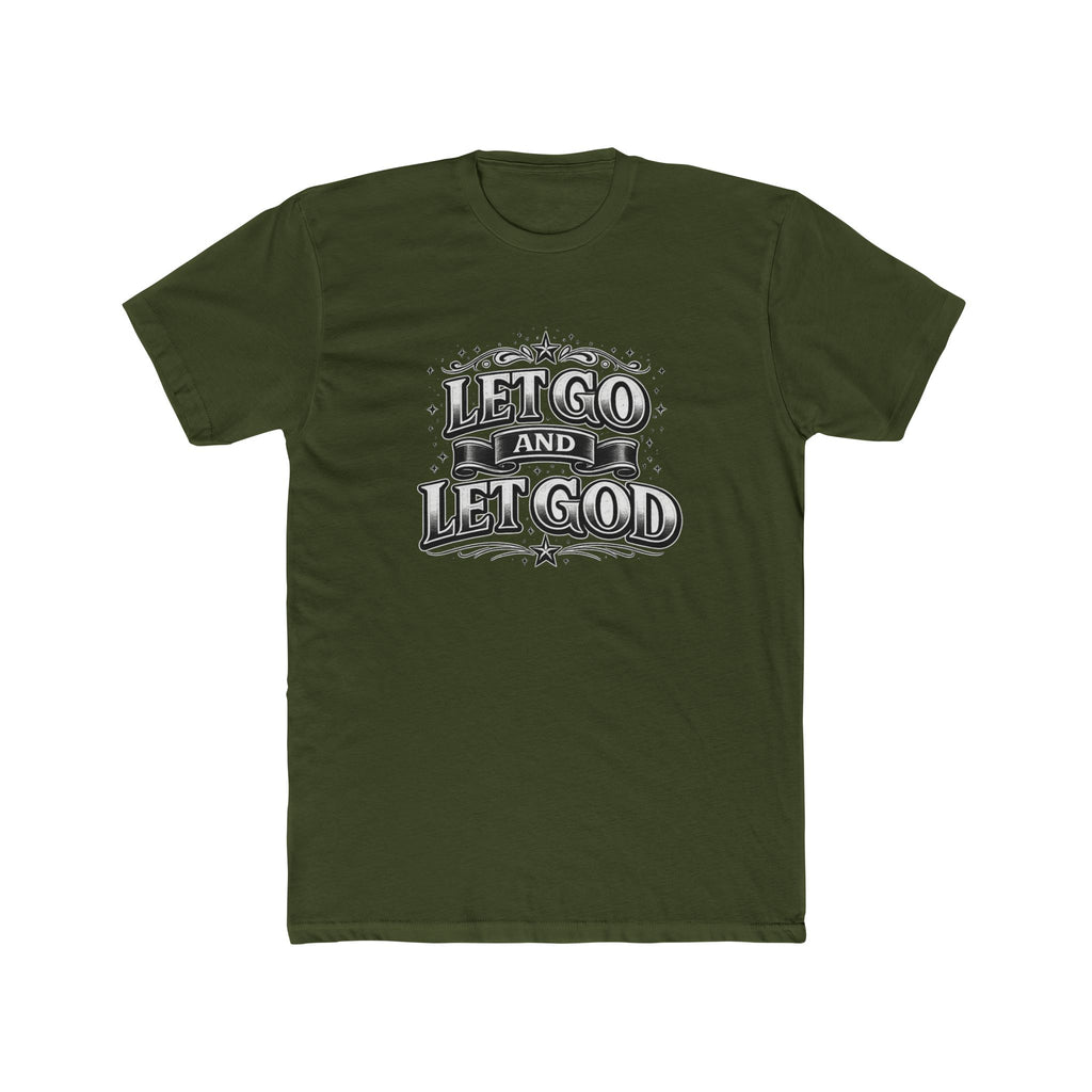 Let Go and Let God Tee Christian T-shirt Faith Inspired| Wearing your Faith