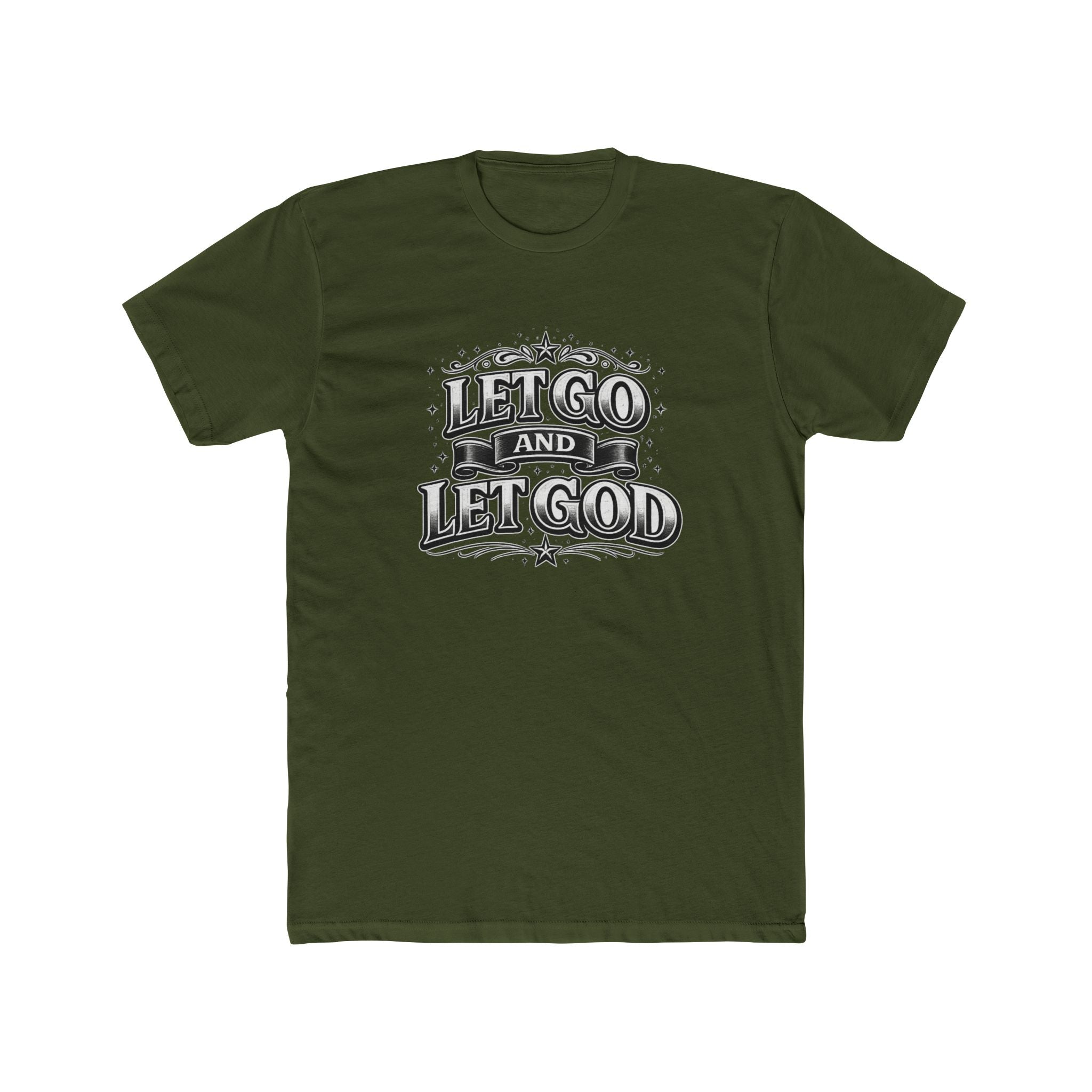 Let Go and Let God Tee Christian T-shirt Faith Inspired| Wearing your Faith