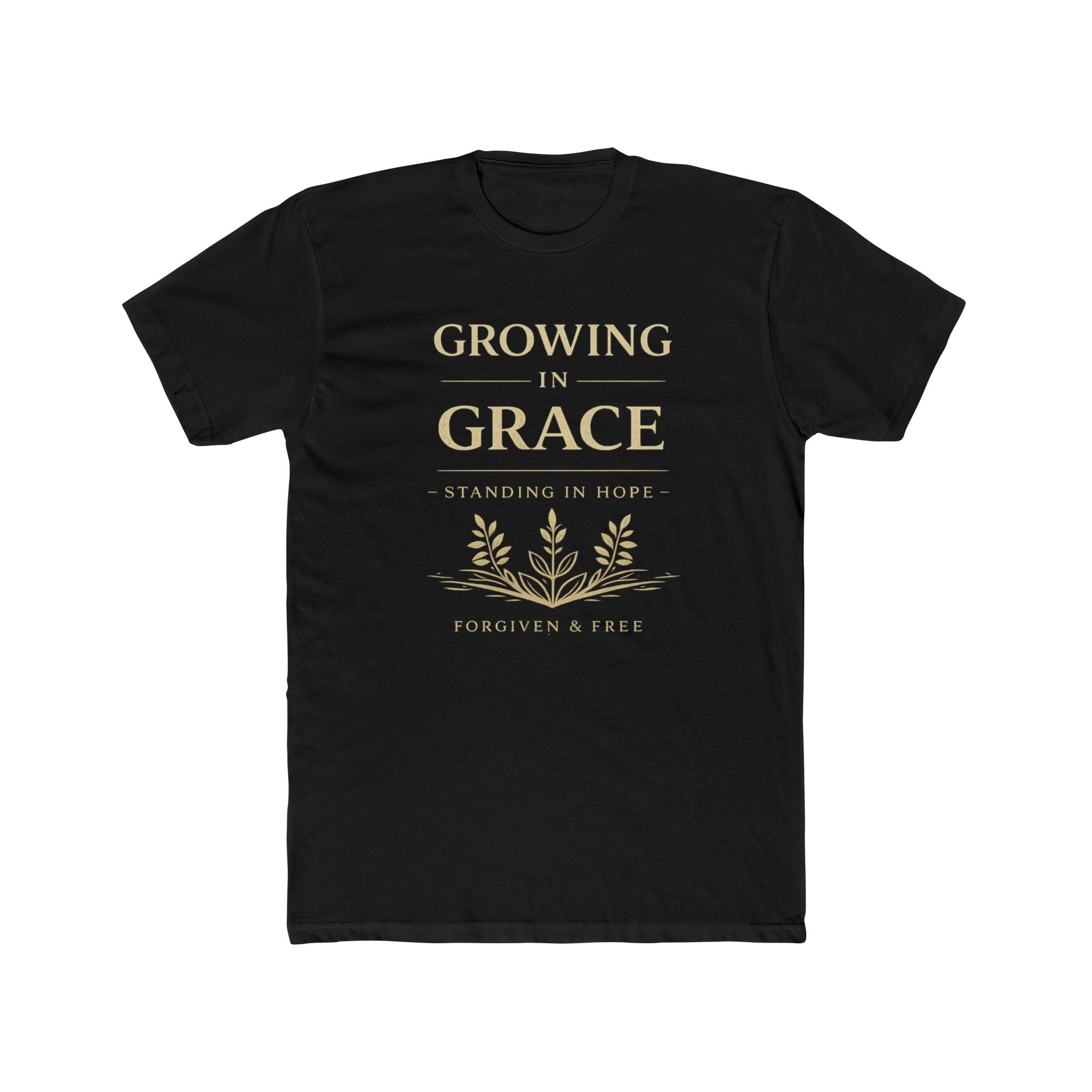Growing in Grace Christian Tee — "Growing in Grace" Inspirational Scripture Shirt