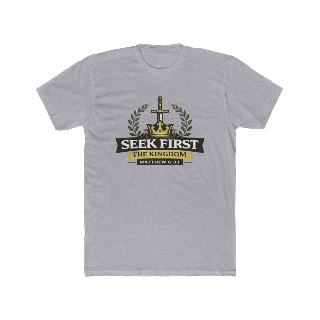 Seek First the Kingdom Tee | Matthew 6:33 Christian T-Shirt