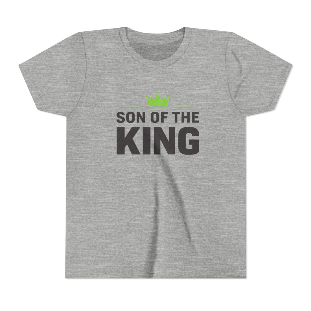 Boys Youth Tee - "Son of the King" Crown Graphic