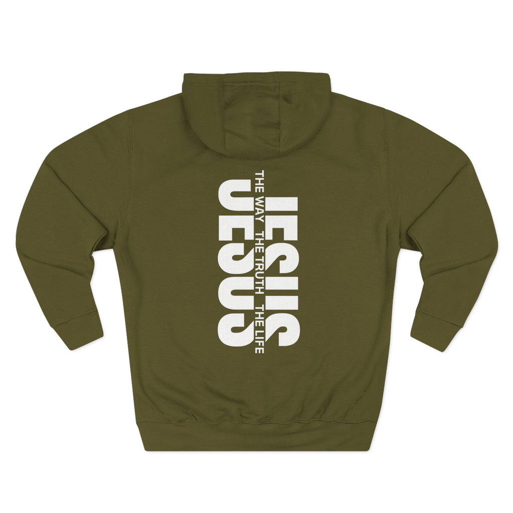 Jesus Is The Way The Truth The Life Hoodie