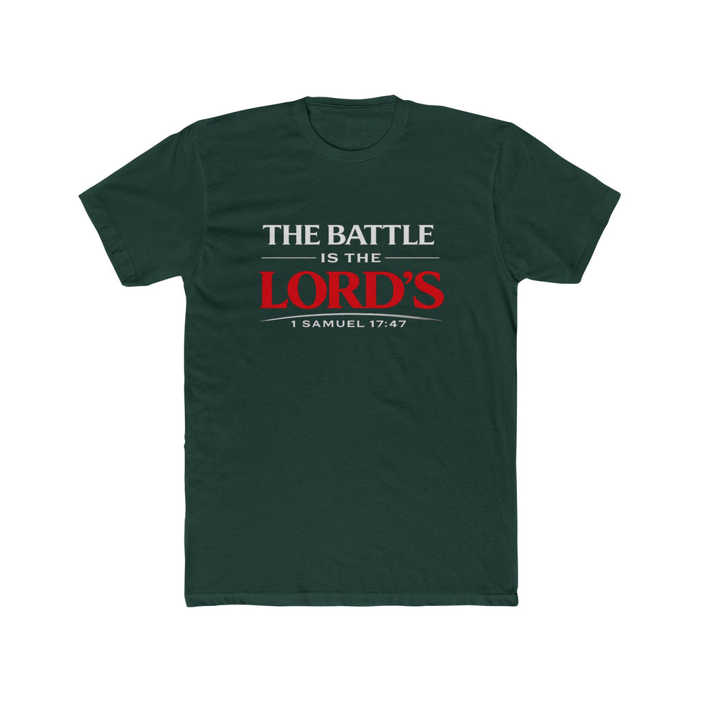 The Battle Is The Lord's T-Shirt — 1 Samuel 17:47 Faith Tee