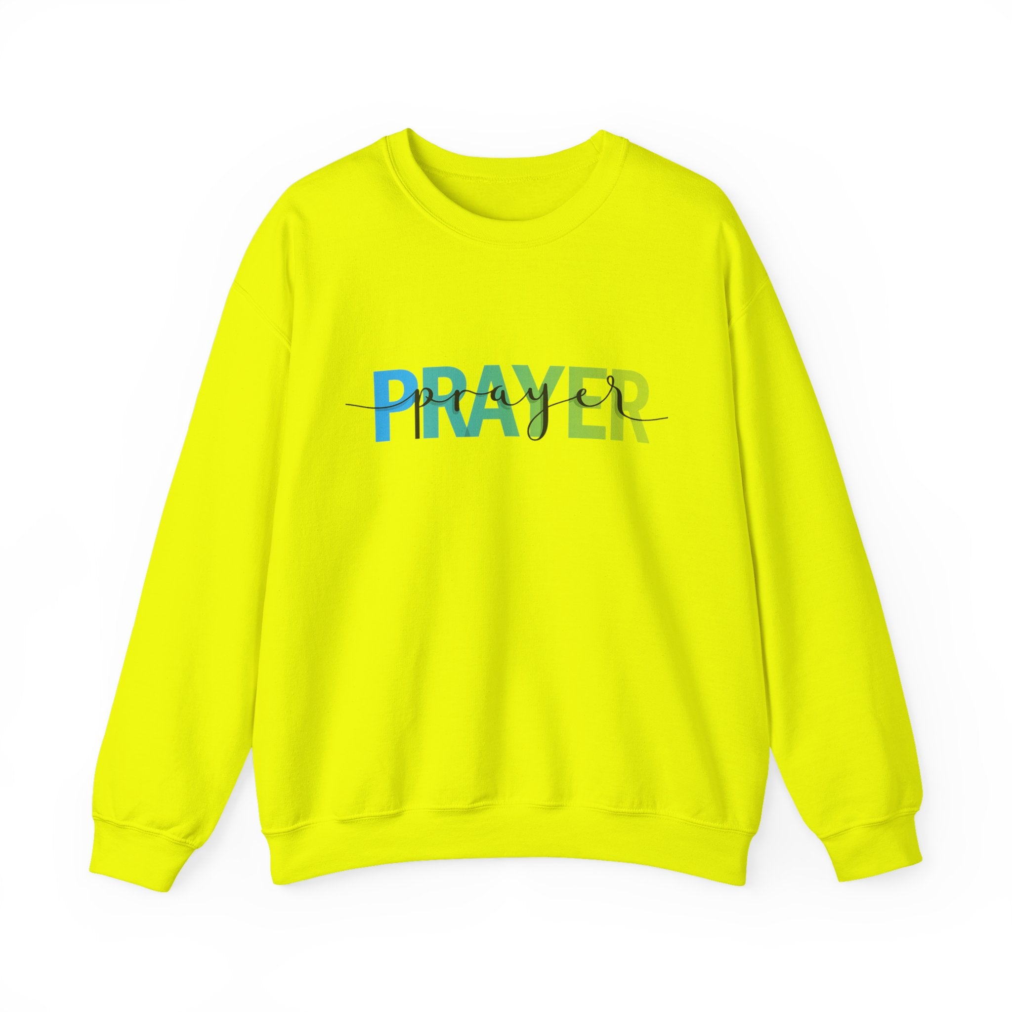 Prayer Crewneck Sweatshirt — Inspirational Faith Pullover