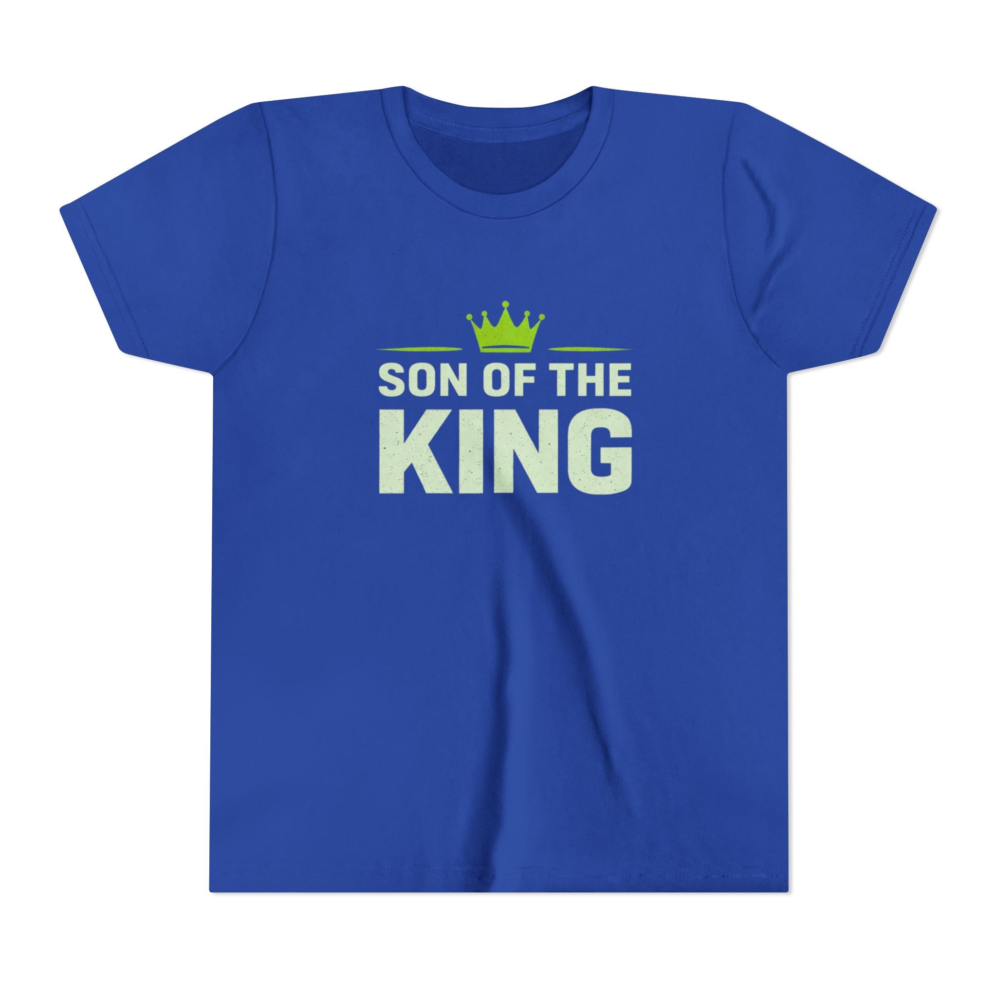 Boys Youth Tee - "Son of the King" Crown Graphic