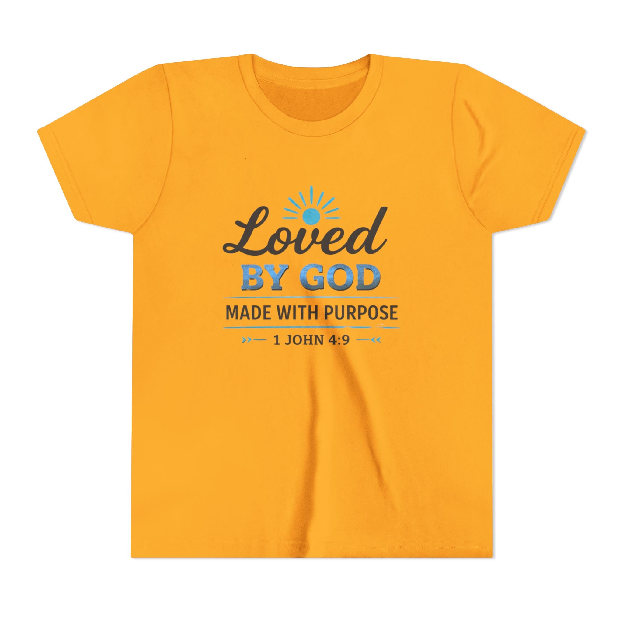 Boys Youth Short Sleeve Tee "Loved By God"
