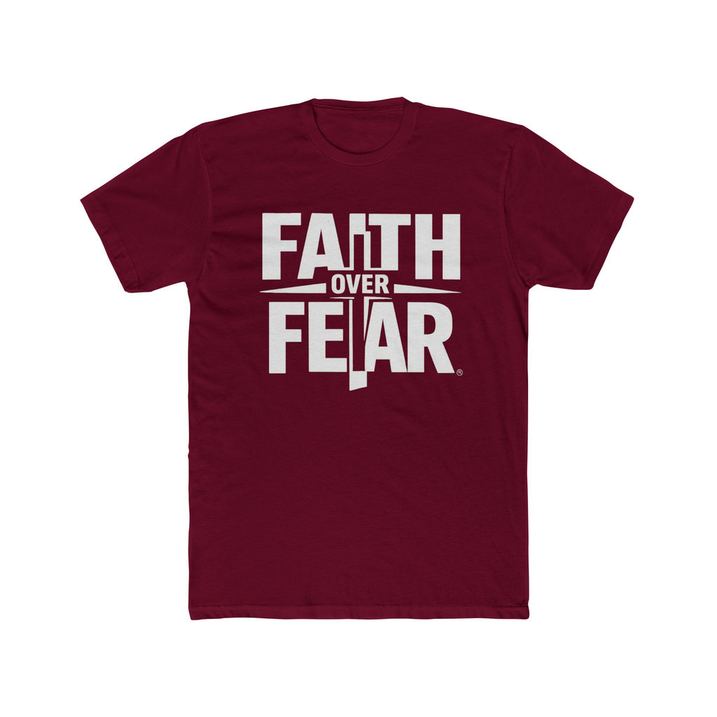 Faith Over Fear T-Shirt — Inspirational Christian Tee