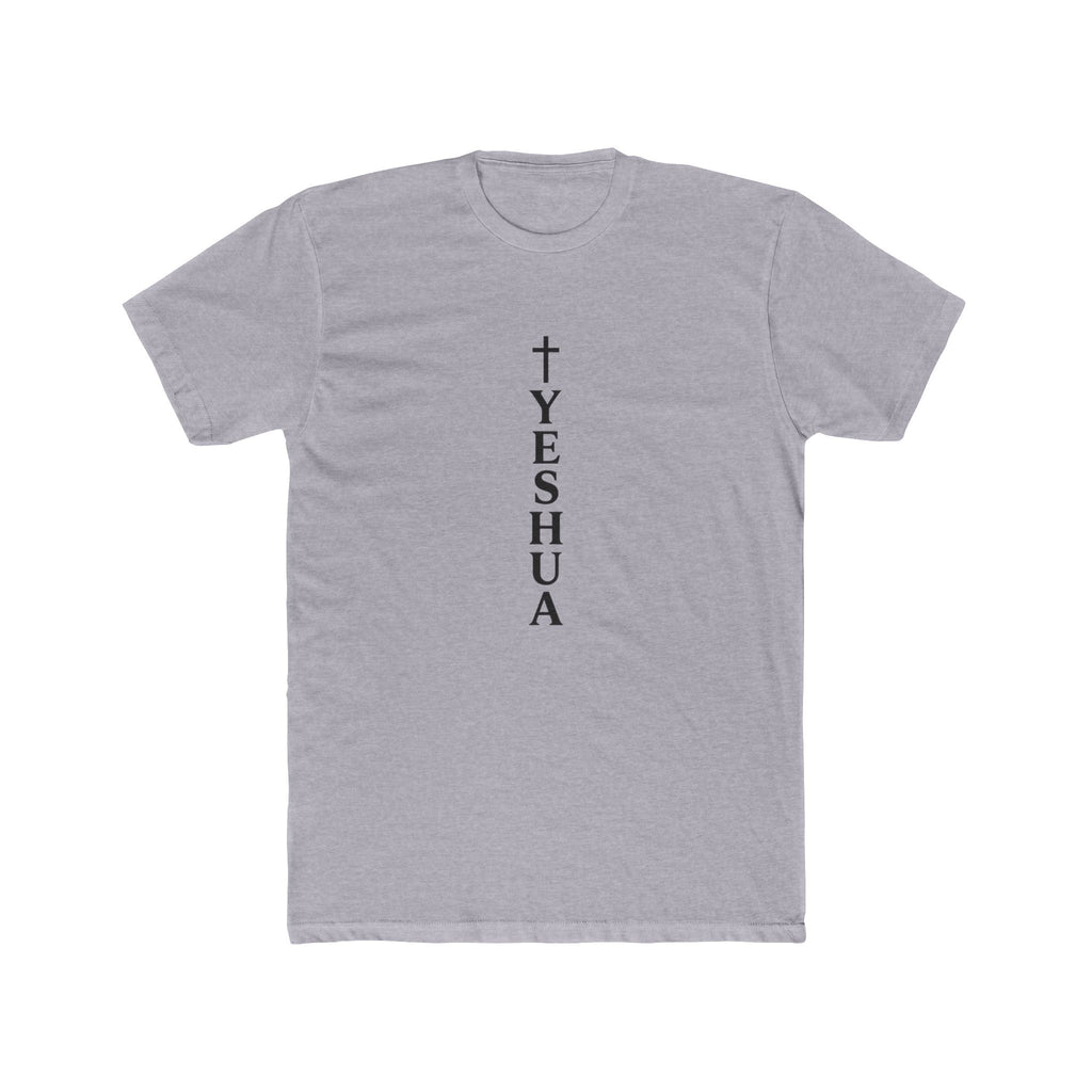 Yeshua Vertical Cross Tee | Christian Faith Shirt