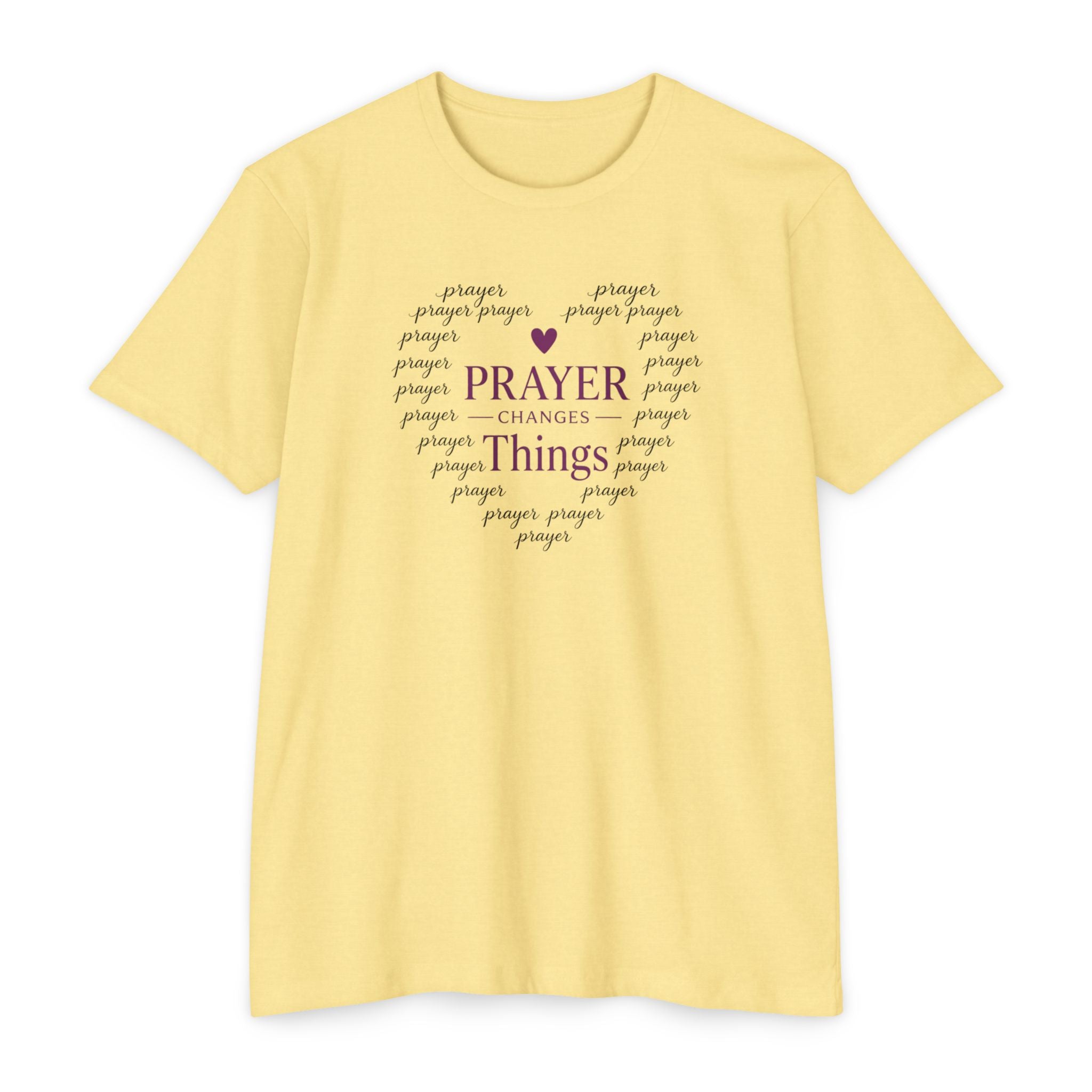 Womens Prayer Changes Things T-Shirt
