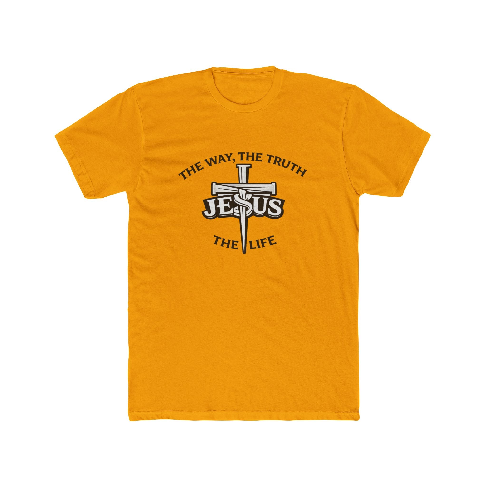Jesus Cross Circle Tee | The Way The Truth The Life Christian Shirt