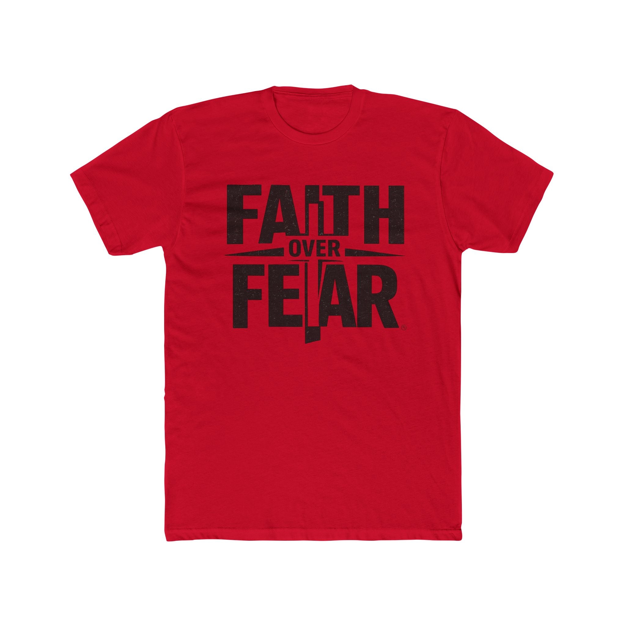 Faith Over Fear T-Shirt — Inspirational Christian Tee
