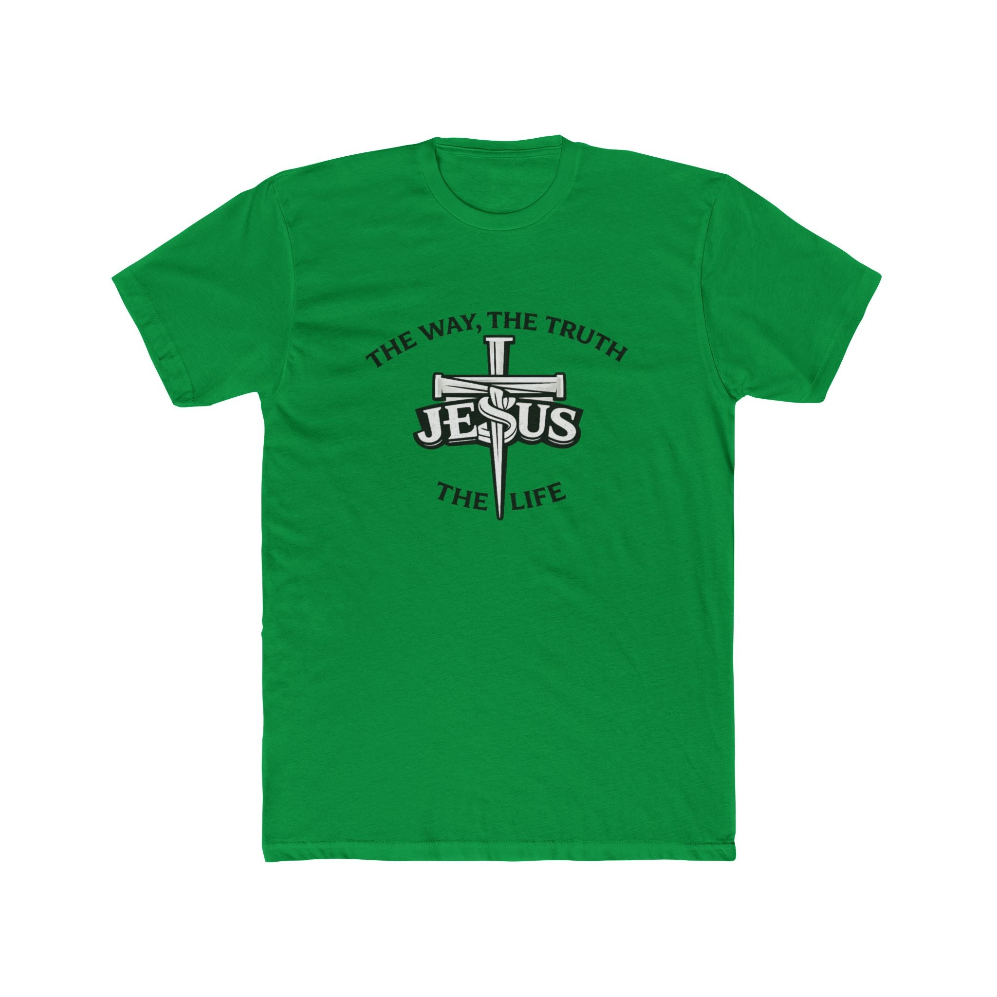 Jesus Cross Circle Tee | The Way The Truth The Life Christian Shirt