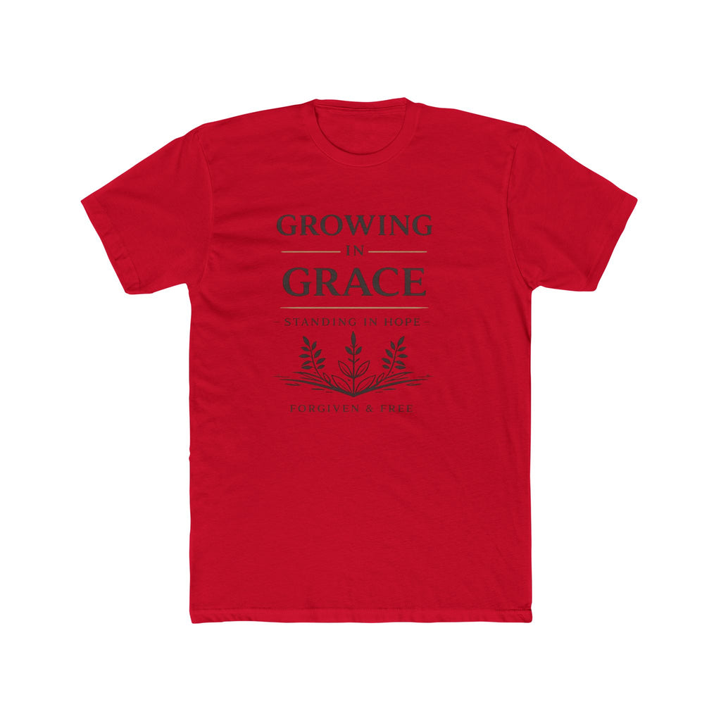 Growing in Grace Christian Tee — "Growing in Grace" Inspirational Scripture Shirt