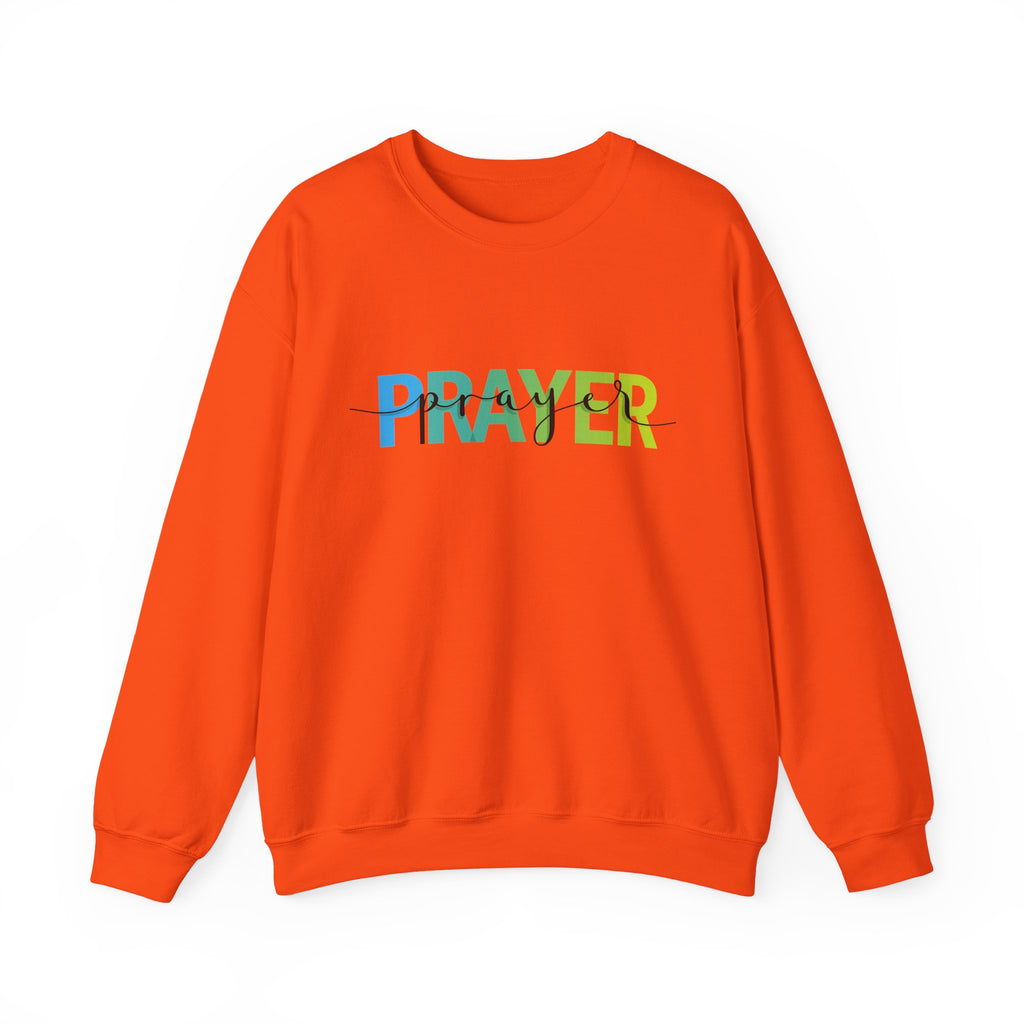Prayer Crewneck Sweatshirt — Inspirational Faith Pullover