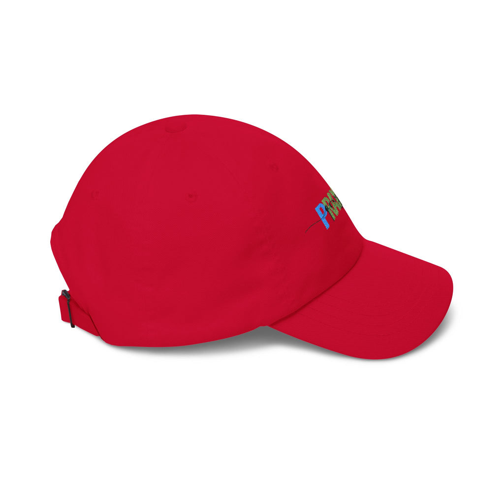 Prayer Dad Cap — Embroidered Floral 'PRAYER' Baseball Hat