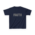 Girls 'FAITH' Graphic Tee — Inspirational Christian Youth Shirt