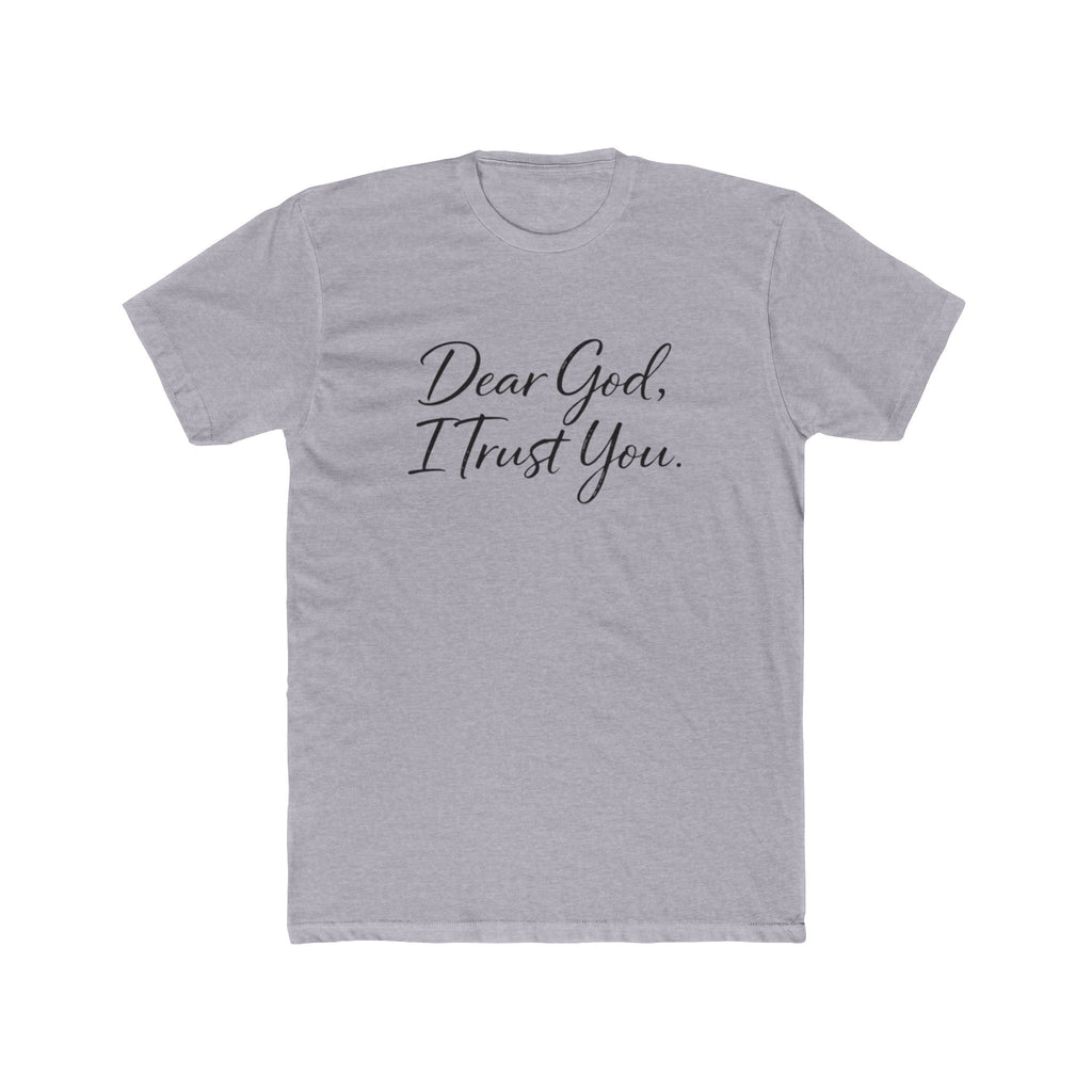 Womens Dear God I Trust You Tee — Inspirational Christian Faith T‑Shirt