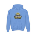 Youth Hoodie — "Trust in the Lord" Christian Compass Sweatshirt (Proverbs 3:5)