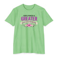 Womens God's Power Is Greater Than Our Problems T-shirt | Christian Faith Tee