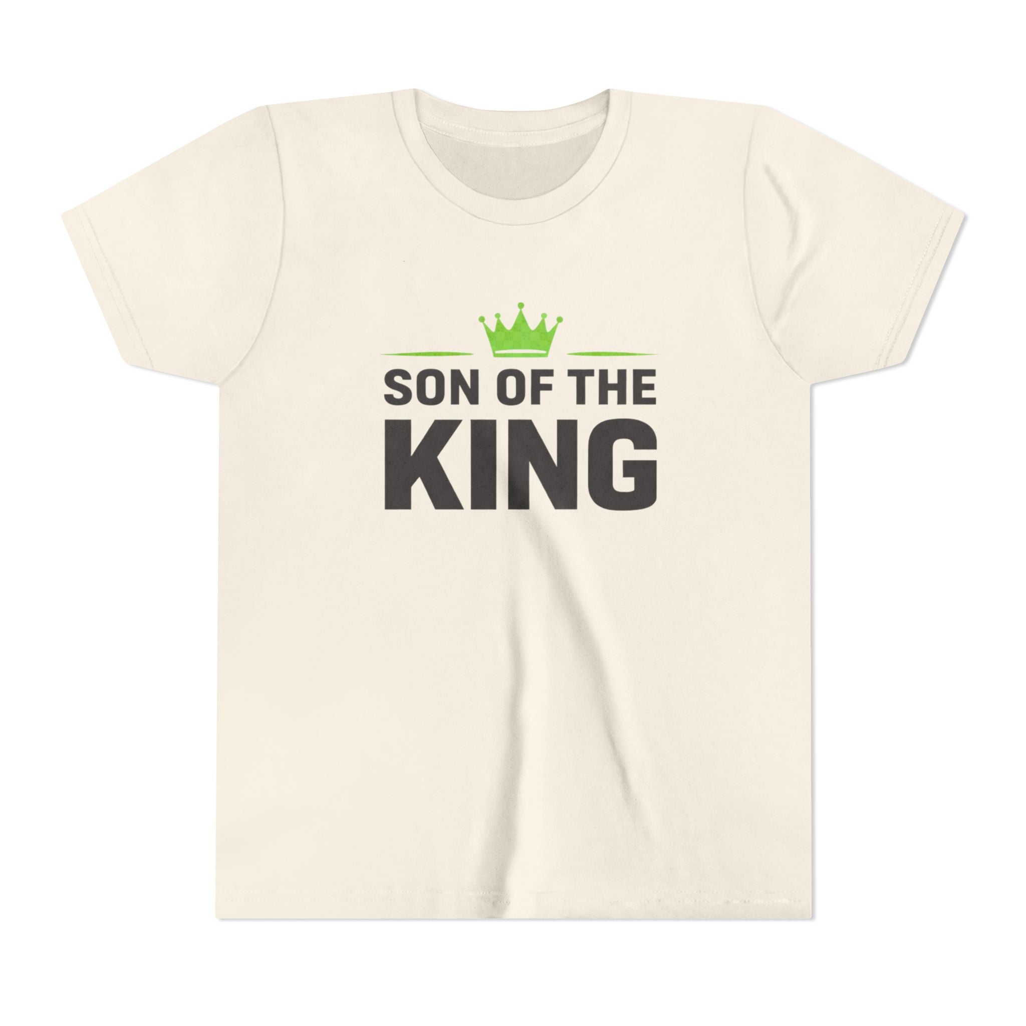 Boys Youth Tee - "Son of the King" Crown Graphic