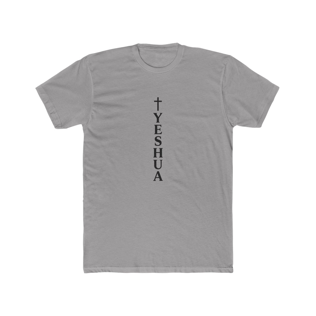 Yeshua Vertical Cross Tee | Christian Faith Shirt