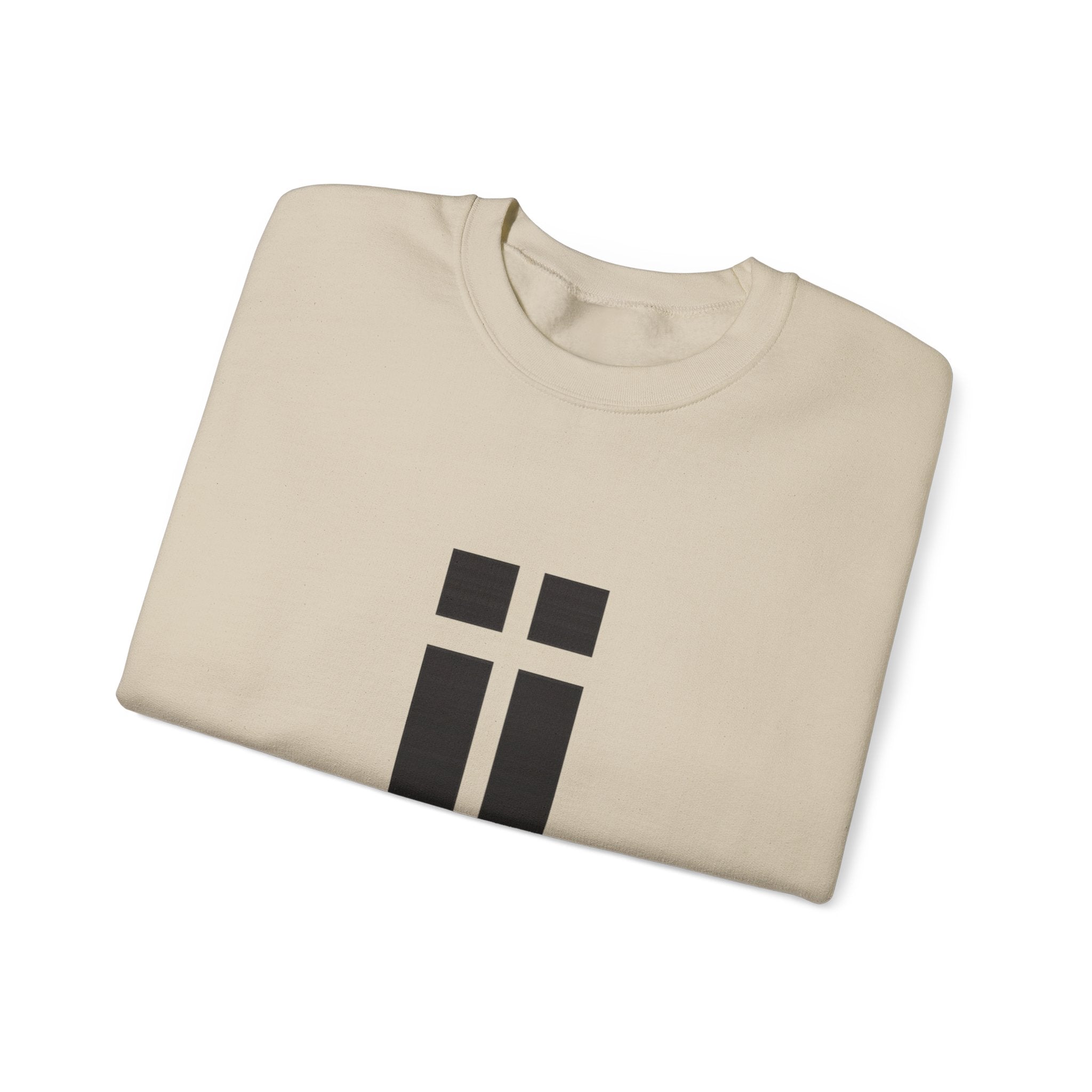 Womens Minimalist 'Read Between The Lines' Crewneck Sweatshirt