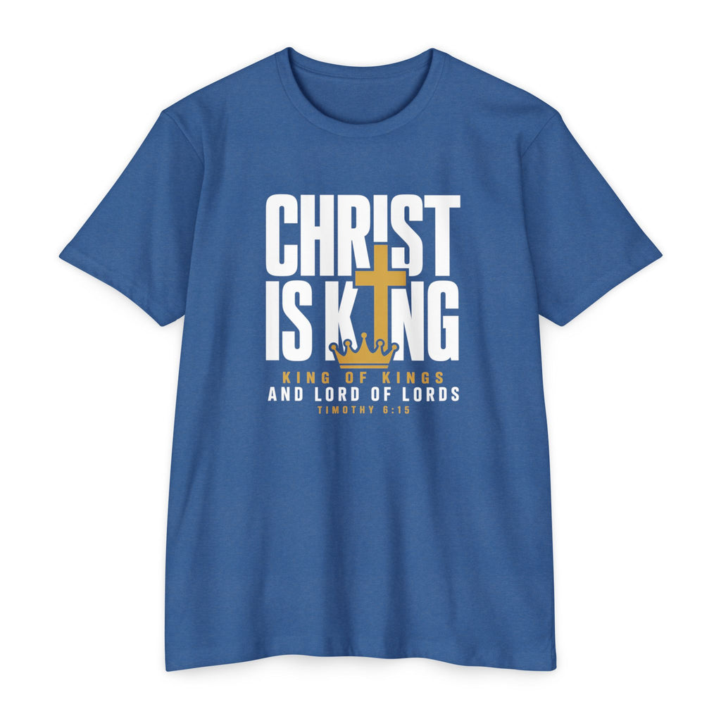 Mens 7Christian 'Christ Is King' T-Shirt — King of Kings Faith Tee