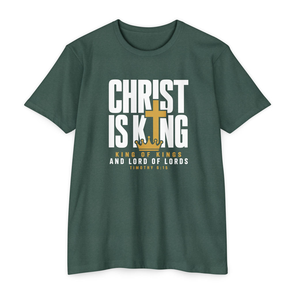 Mens 7Christian 'Christ Is King' T-Shirt — King of Kings Faith Tee