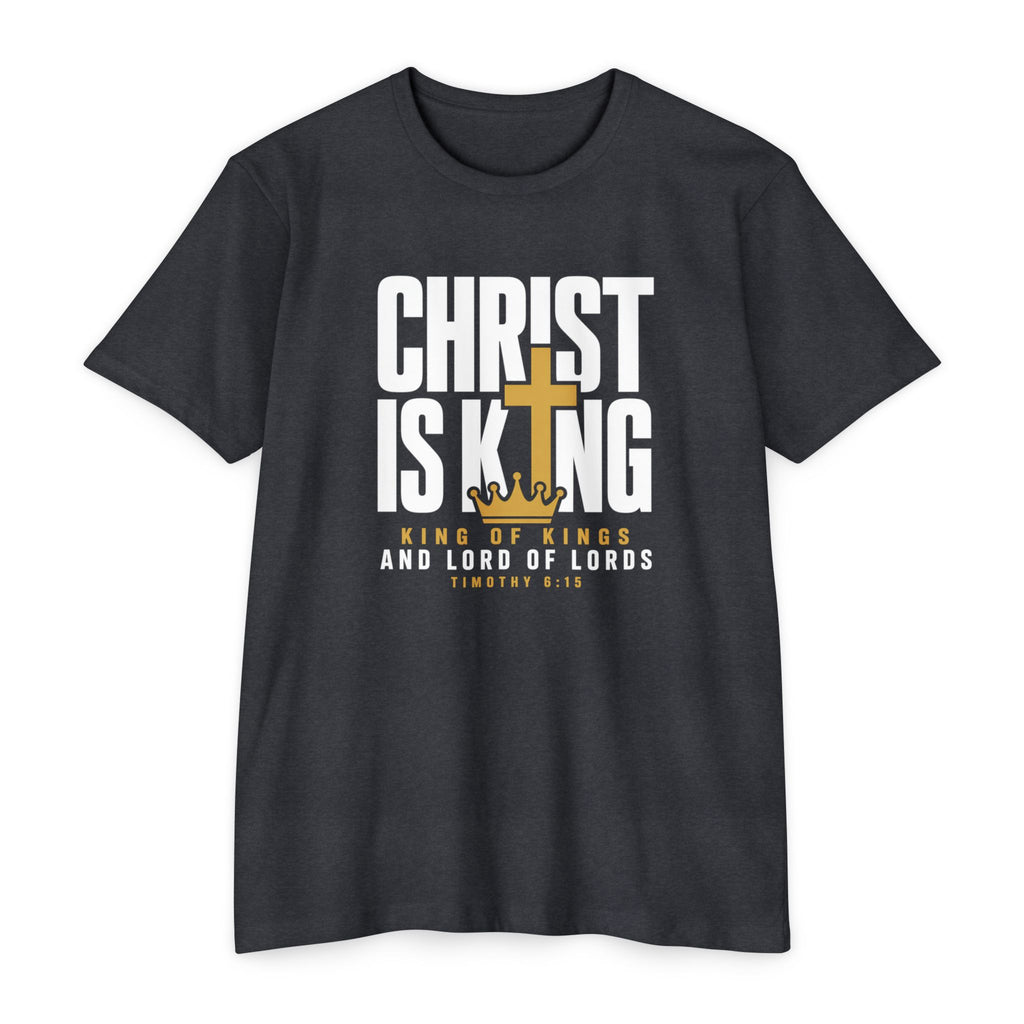Mens 7Christian 'Christ Is King' T-Shirt — King of Kings Faith Tee