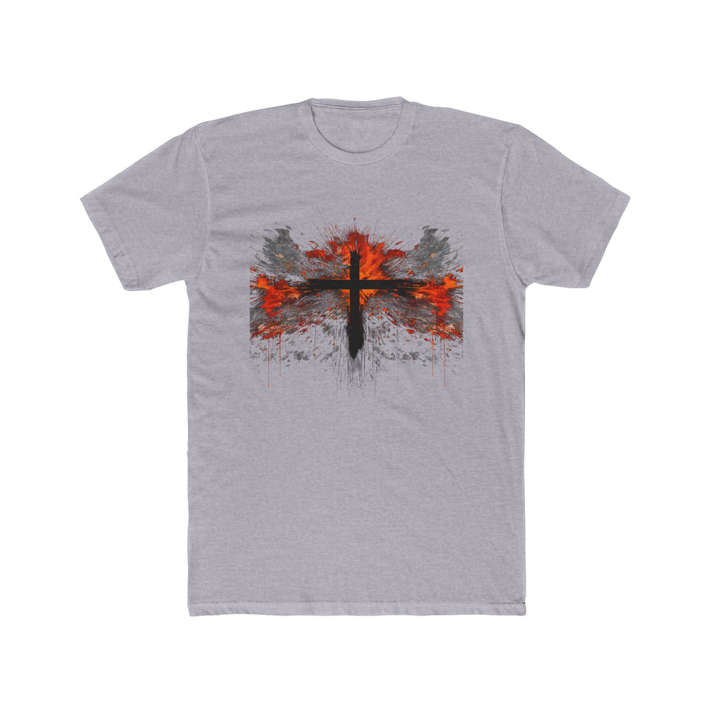 Grunge Cross Graphic Tee | Faith Christian Shirt
