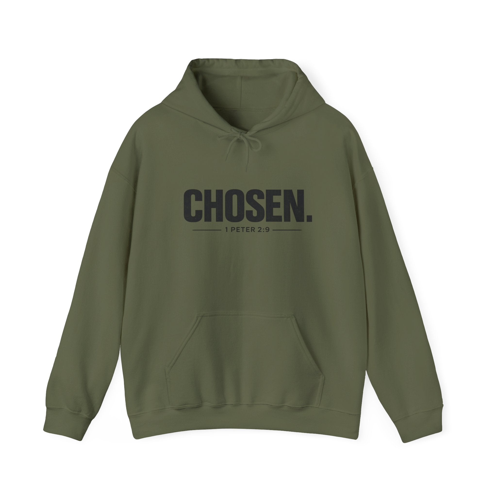 Chosen Hoodie - Christian Faith 1 Peter 2:9 Inspirational Pullover