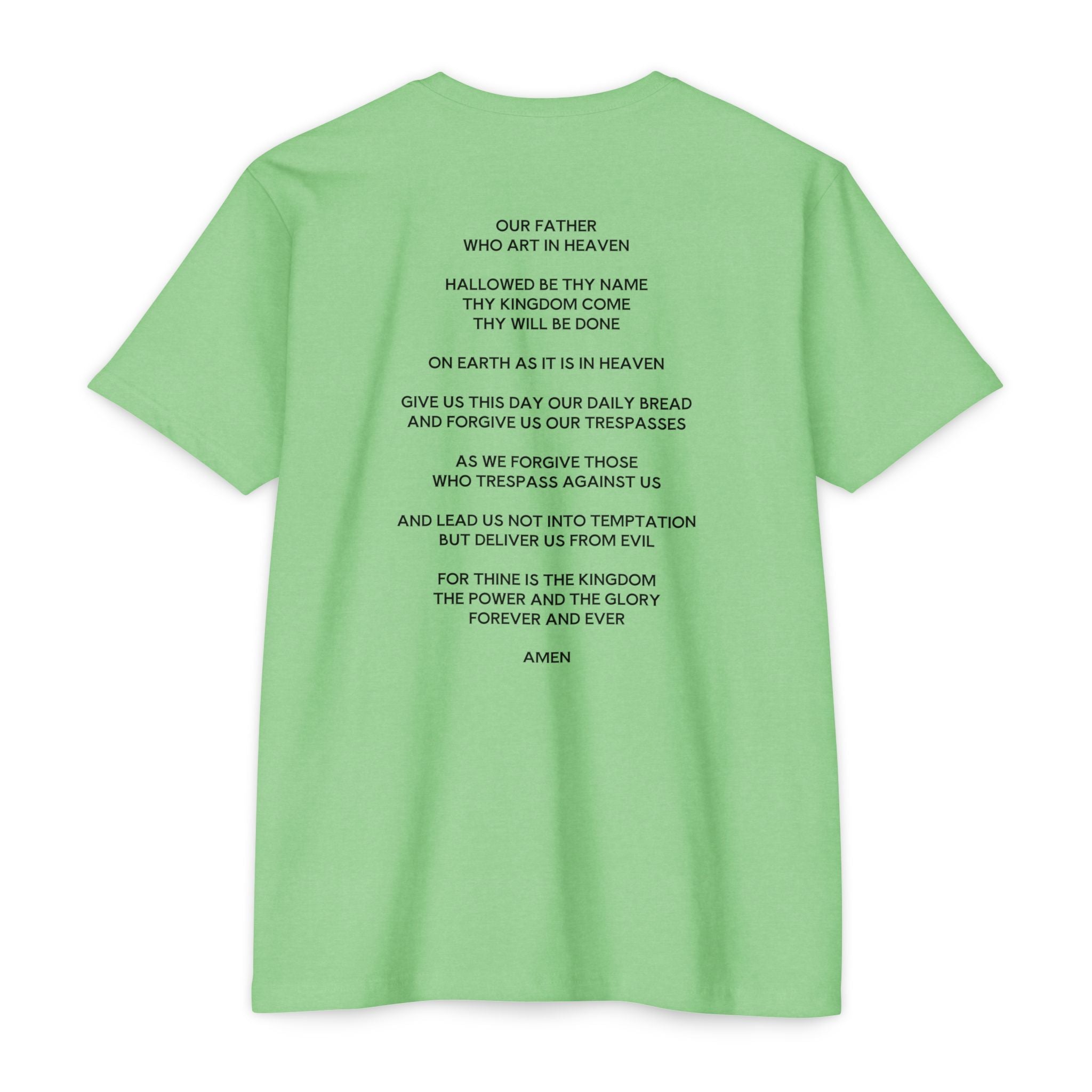 Womens Lord's Prayer T-shirt | Christian Tee